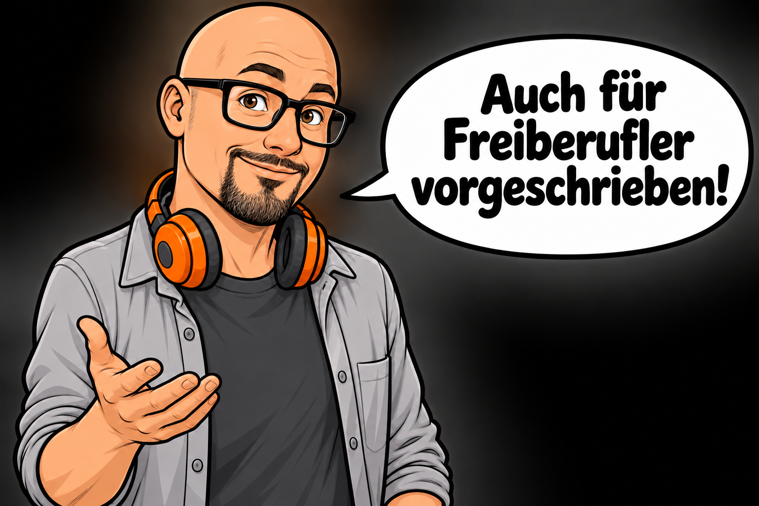 Freiberuflicher Medienschaffender zur KI-Schulung